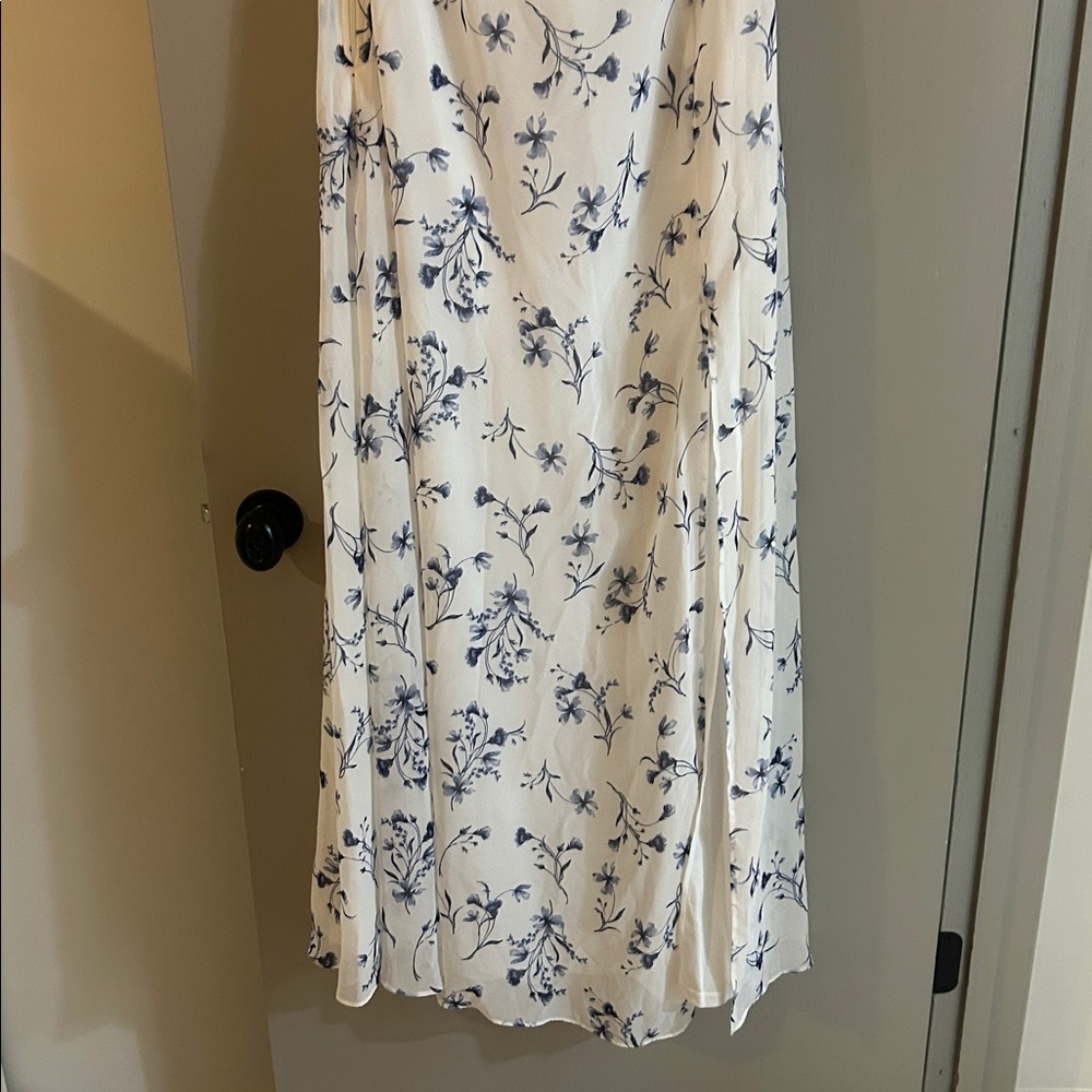 NWT Birdy Grey Kira Dress Chiffon Blue Le Fleur Bridesmaid Wedding Dress XL - Picture 5 of 15